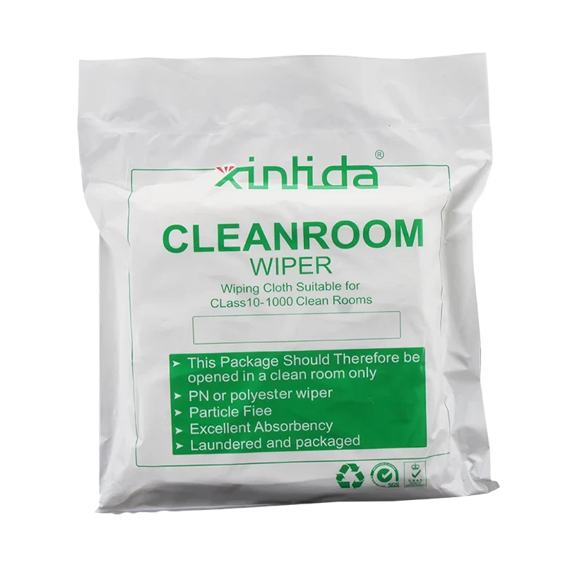 Wiper Poliester Bukan Tenunan Cleanroom 6x6