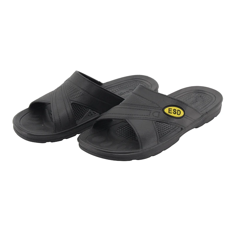 Sandal ESD Antistatik Hitam Anti Selip